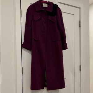 Vera Wang Purple Women's Coat